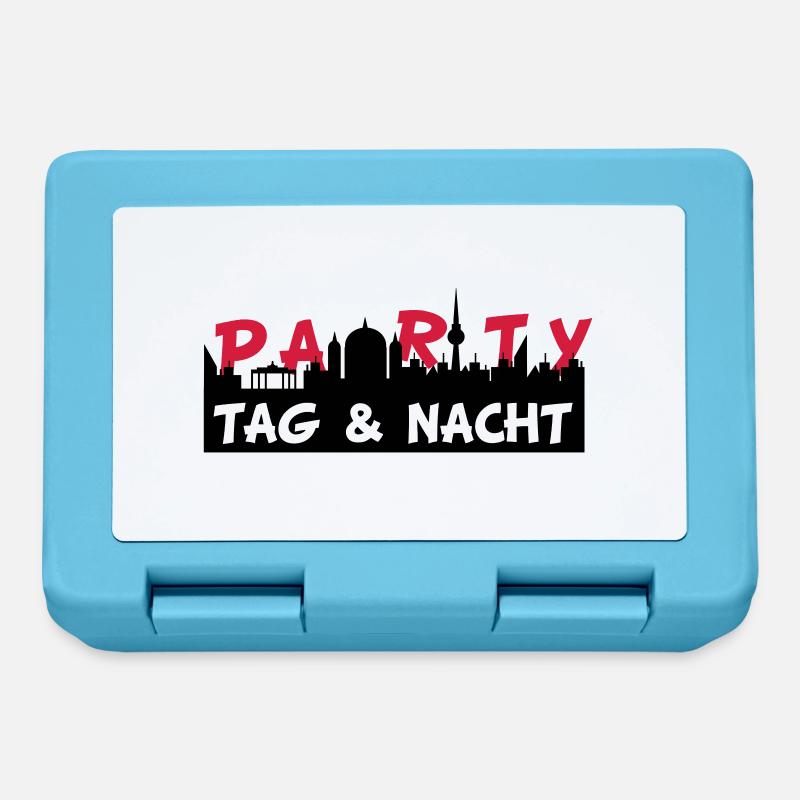 party2 - Brotdose - Saphirblau