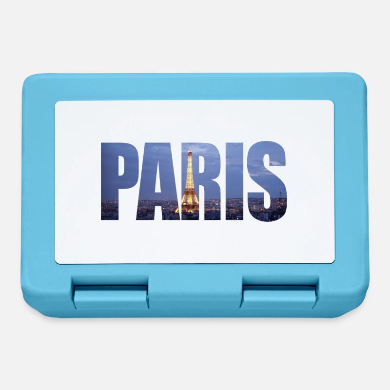 Paris - Lunchbox - sapphire blue