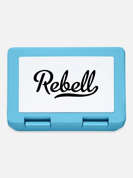Rebell - Brotdose - Saphirblau