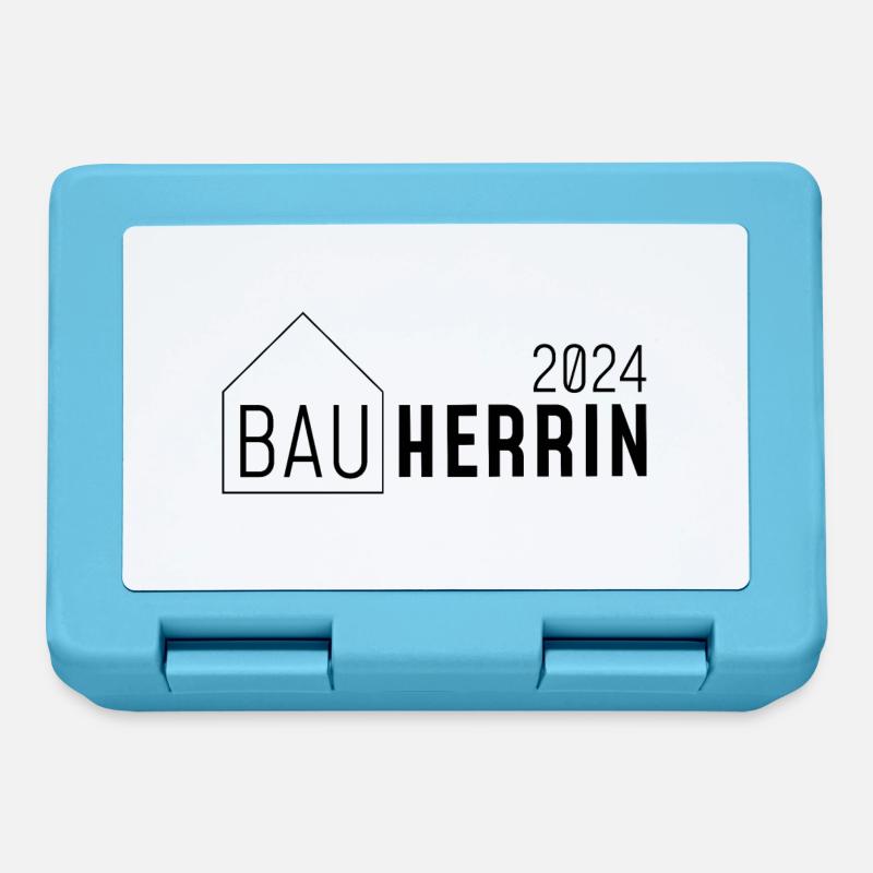 Bauherrin 2024 - Brotdose - Saphirblau