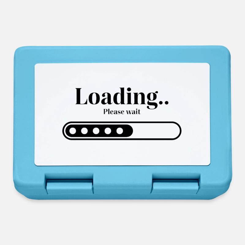 Loading... Please wait - Lunchbox - sapphire blue