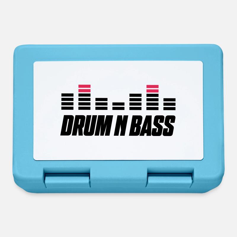 drum bass - Brotdose - Saphirblau