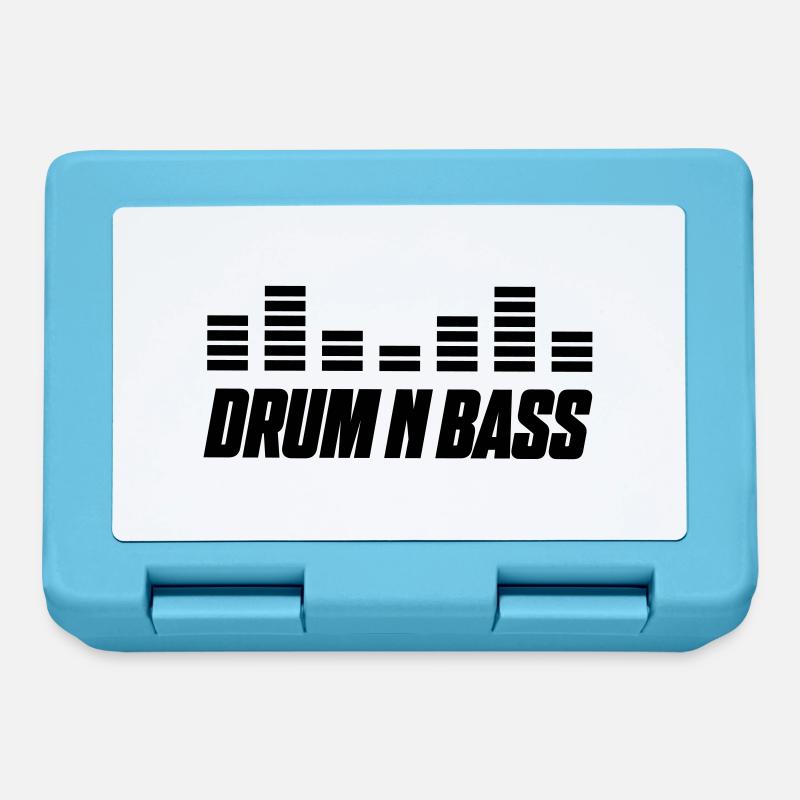 drum bass - Brotdose - Saphirblau