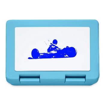 Kitebuggy_Blau - Brotdose - Saphirblau - Vorne
