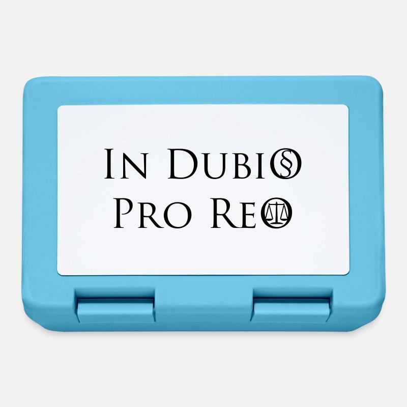 In Dubio per Reo - Lunchbox - sapphire blue