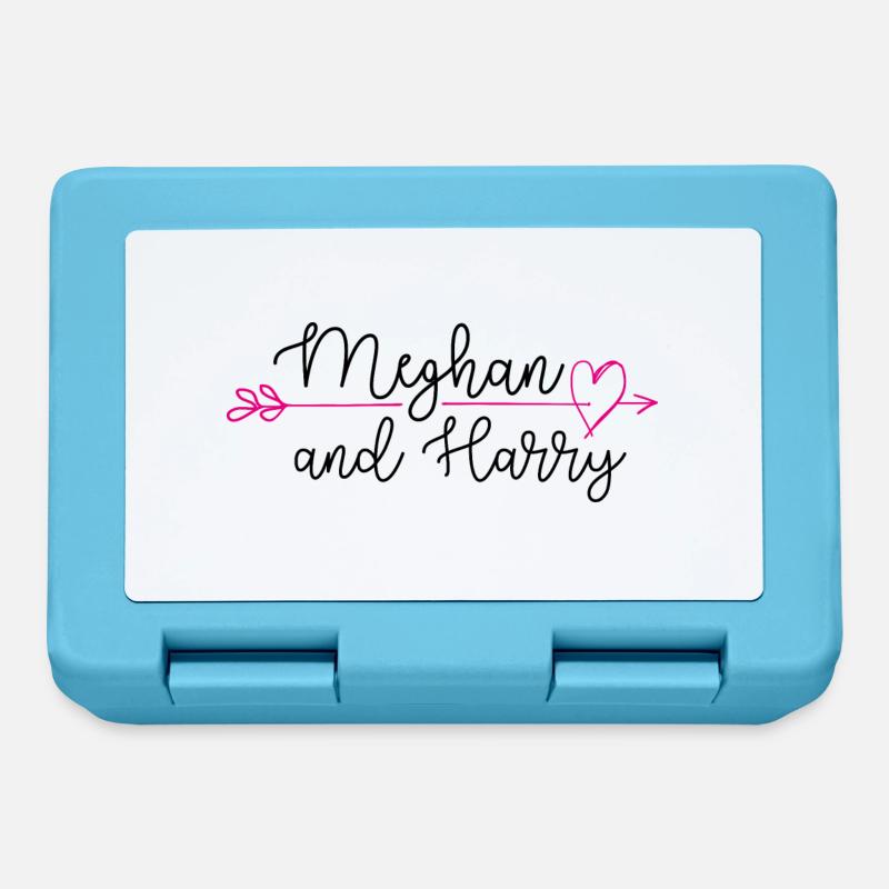 HT Royal Wedding Meghan Harry Arrow - Brotdose - Saphirblau