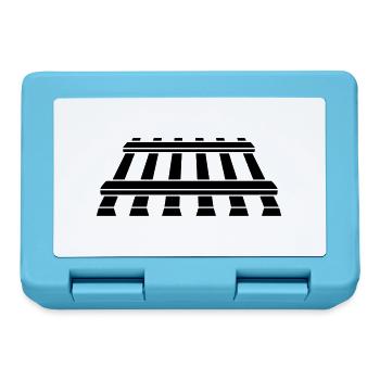 Logo symbol track - Lunchbox - sapphire blue - Front