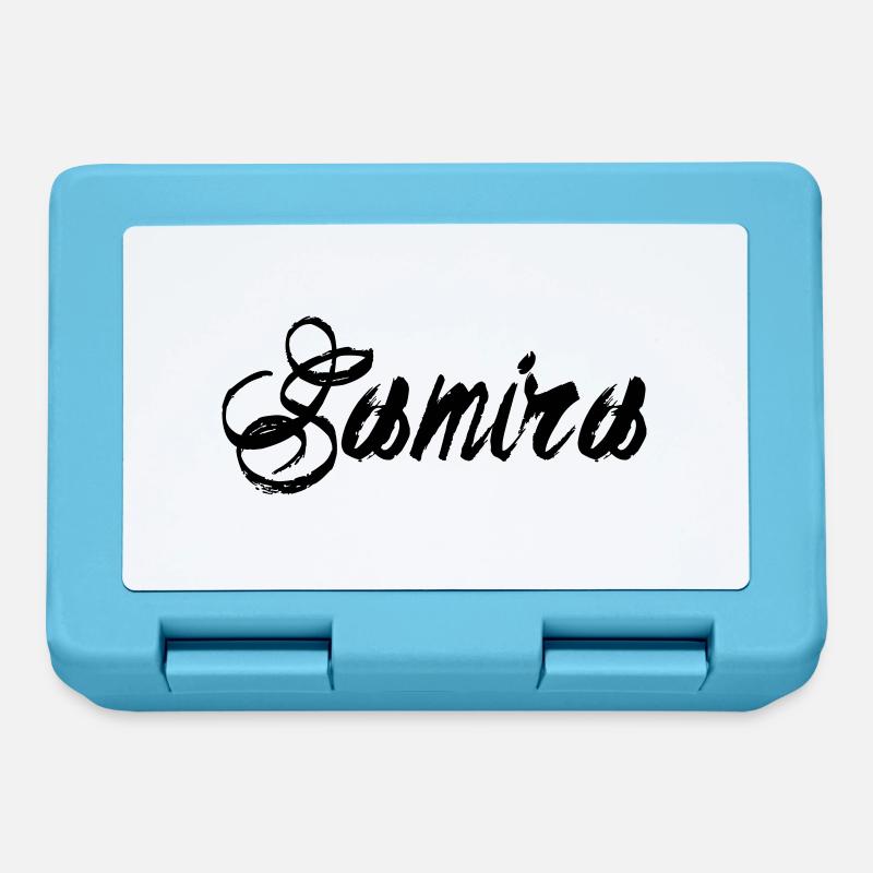 Samira - Boîte à goûter - bleu saphir