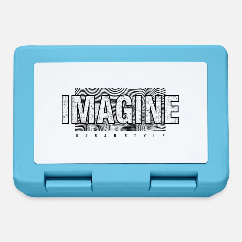 Imagine - Brotdose - Saphirblau