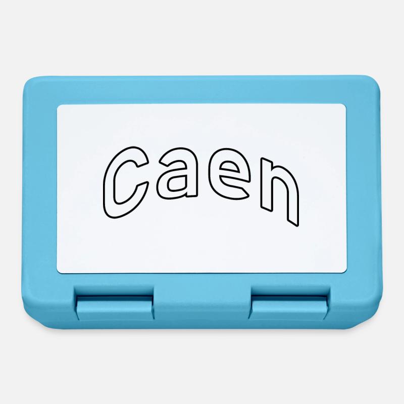 Caen - Boîte à goûter - bleu saphir