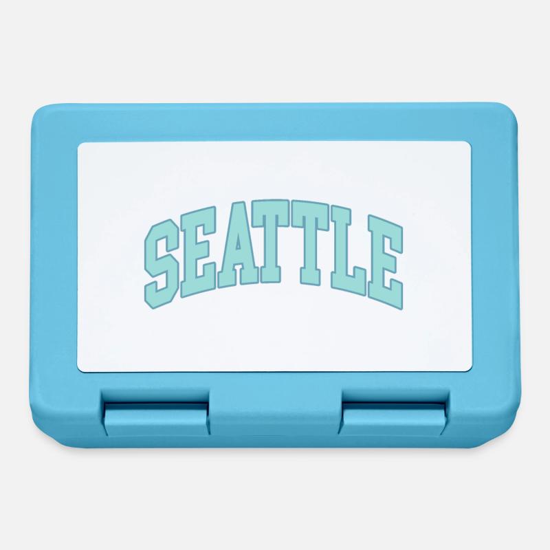 Seattle - Brotdose - Saphirblau