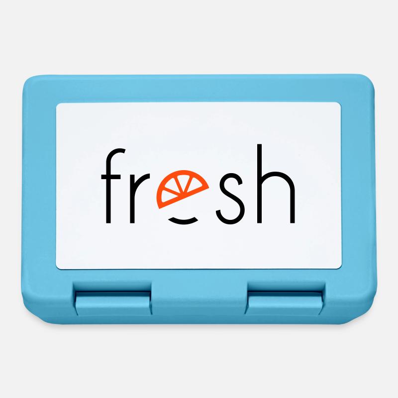fresh - 2 Farben - Brotdose - Saphirblau