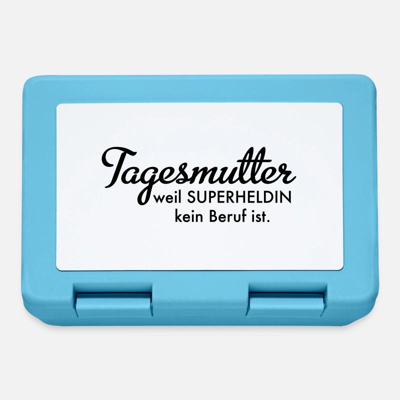 Tagesmutter - Brotdose - Saphirblau