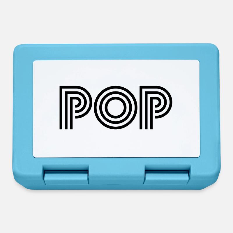 pop - Lunchbox - sapphire blue