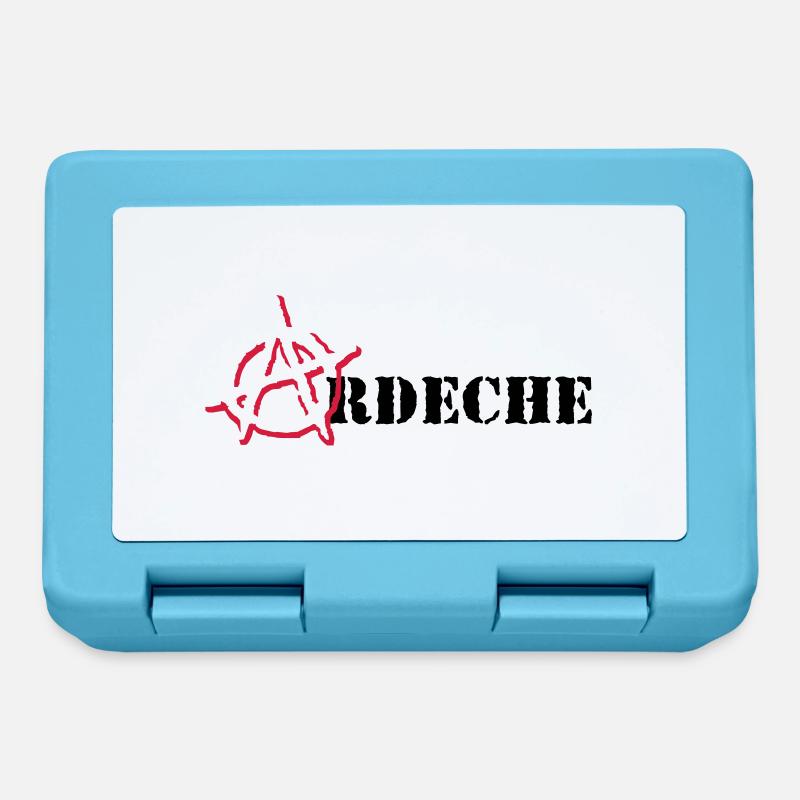 Anarchy Ardeche - Boîte à goûter - bleu saphir