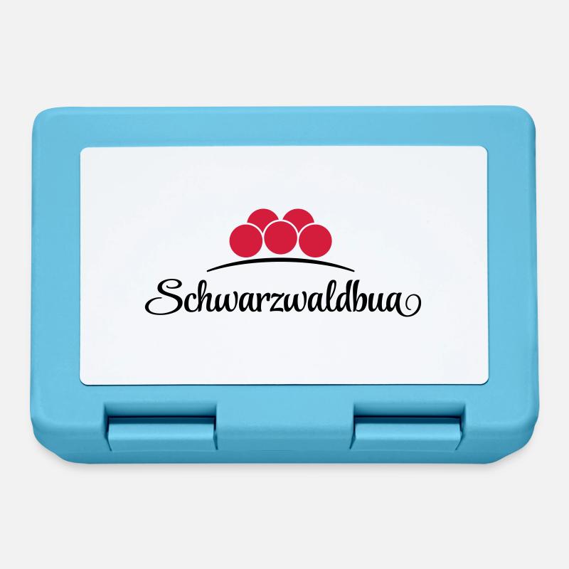 Schwarzwaldbua - Brotdose - Saphirblau