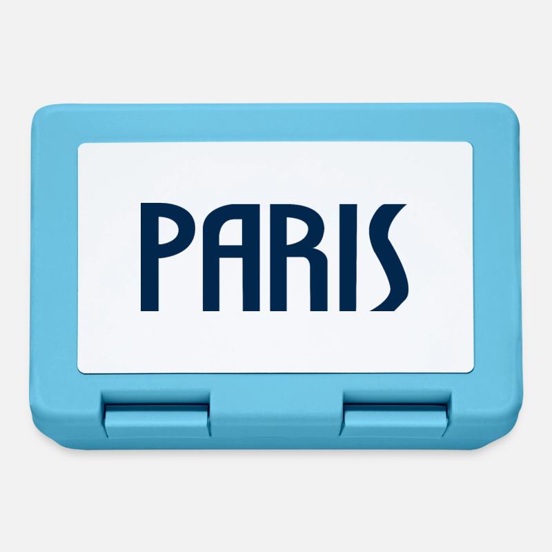Paris - Boîte à goûter - bleu saphir