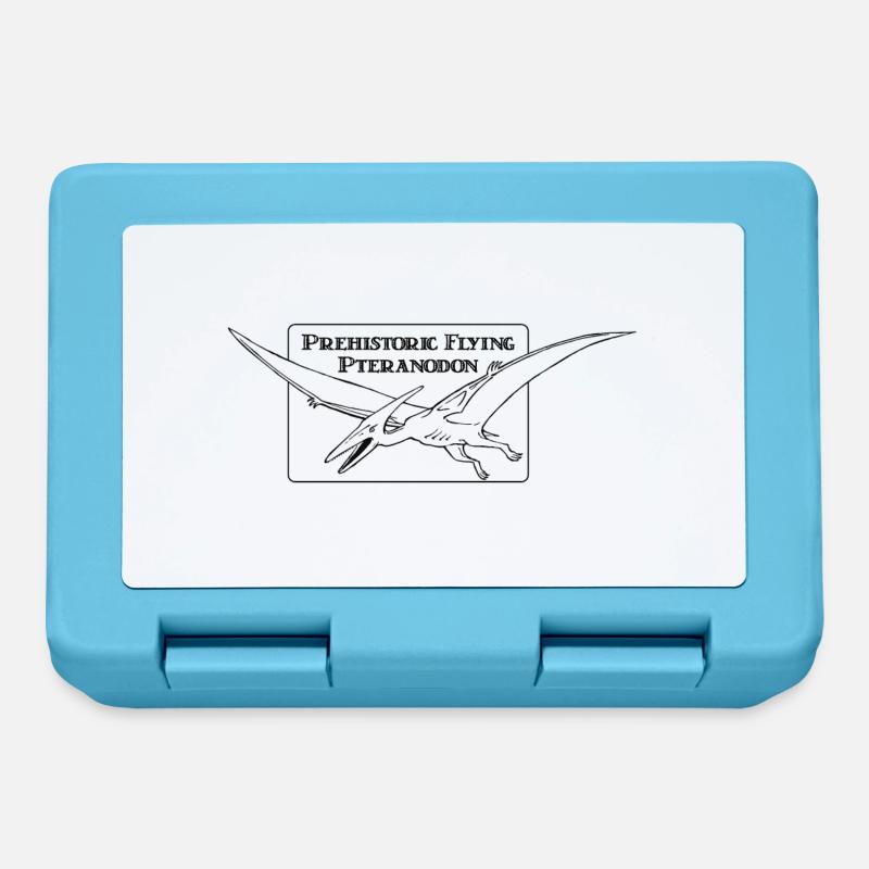 Pteranodon pteranodon pterosaur, design by Mondwinkel - Lunchbox - sapphire blue
