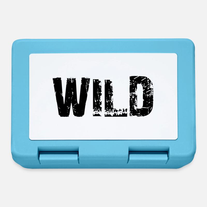 Wild - Lunchbox - sapphire blue
