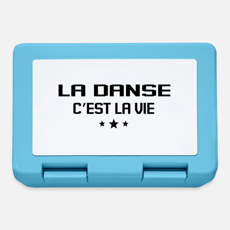 La Danse C’est La Vie - Boîte à goûter - bleu saphir