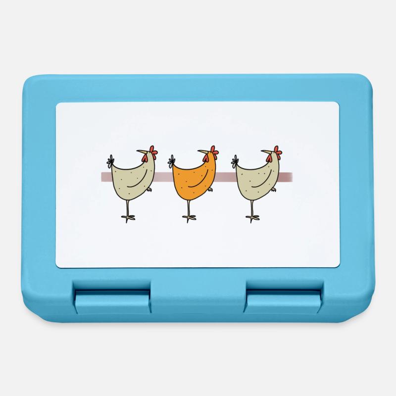 Easter Design - Lunchbox - sapphire blue