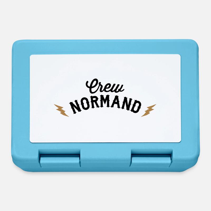 United Normandy - Boîte à goûter - bleu saphir