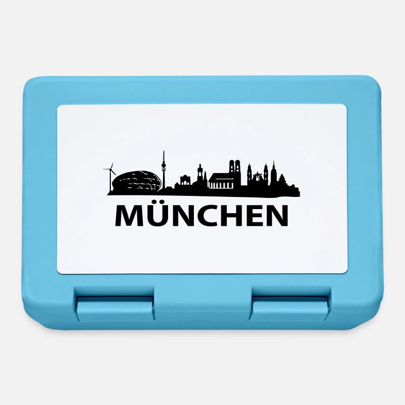 munchen - Brotdose - Saphirblau
