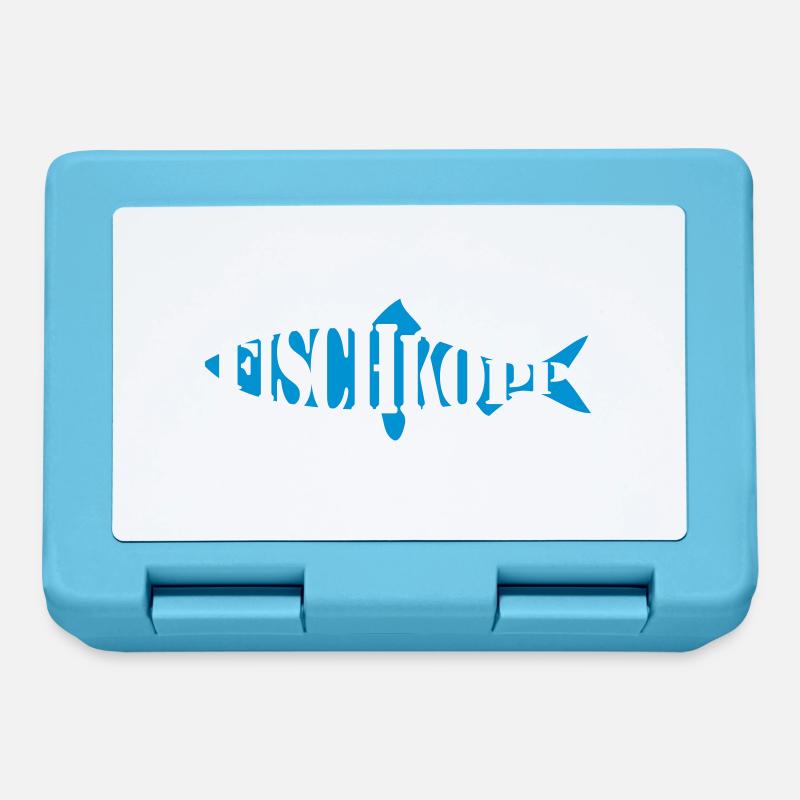 fischkopp - Brotdose - Saphirblau