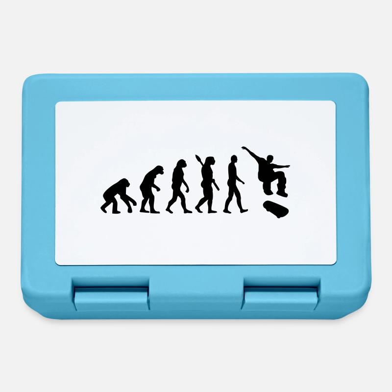 Evolution Skateboard - Brotdose - Saphirblau