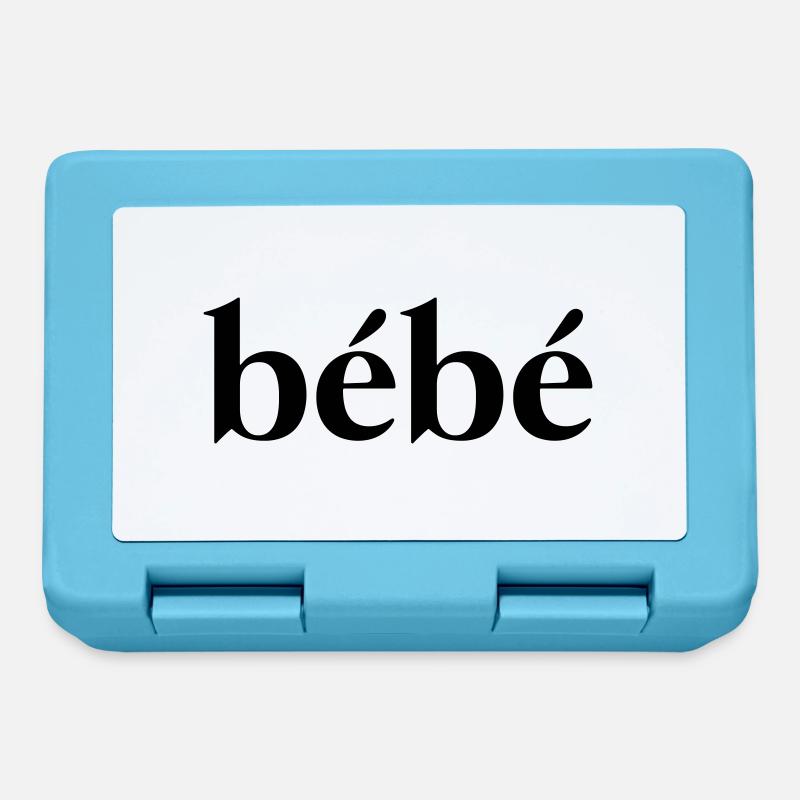 bébé - Brotdose - Saphirblau