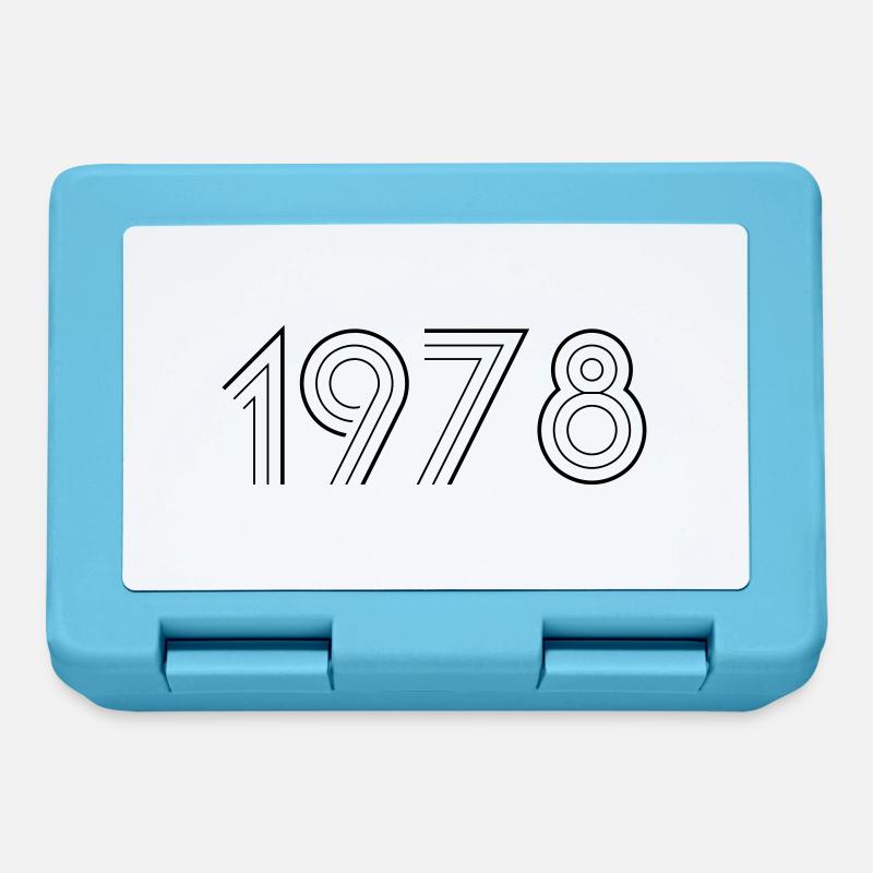 1978 - Lunchbox - sapphire blue