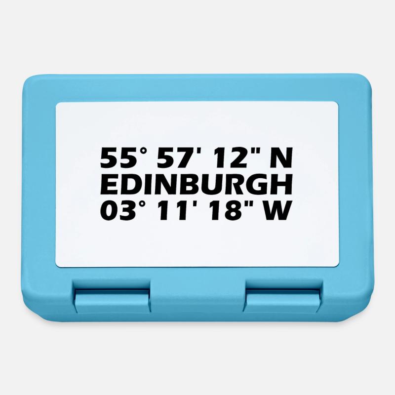Edinburgh Coordinates - Lunchbox - sapphire blue