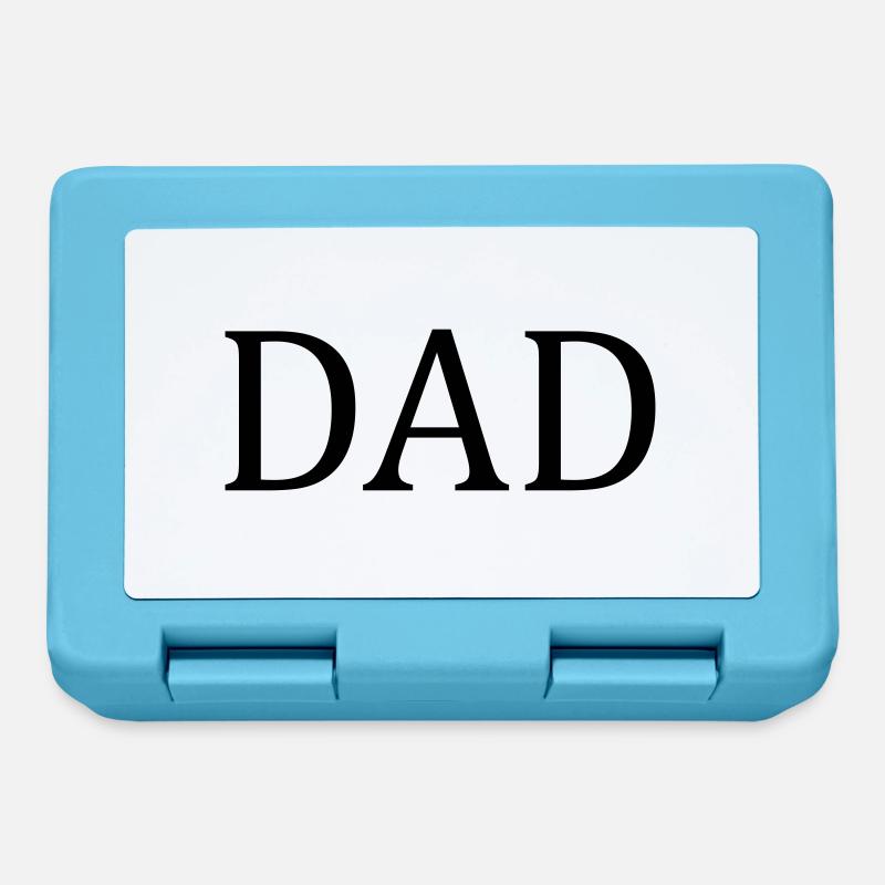 Dad - Brotdose - Saphirblau