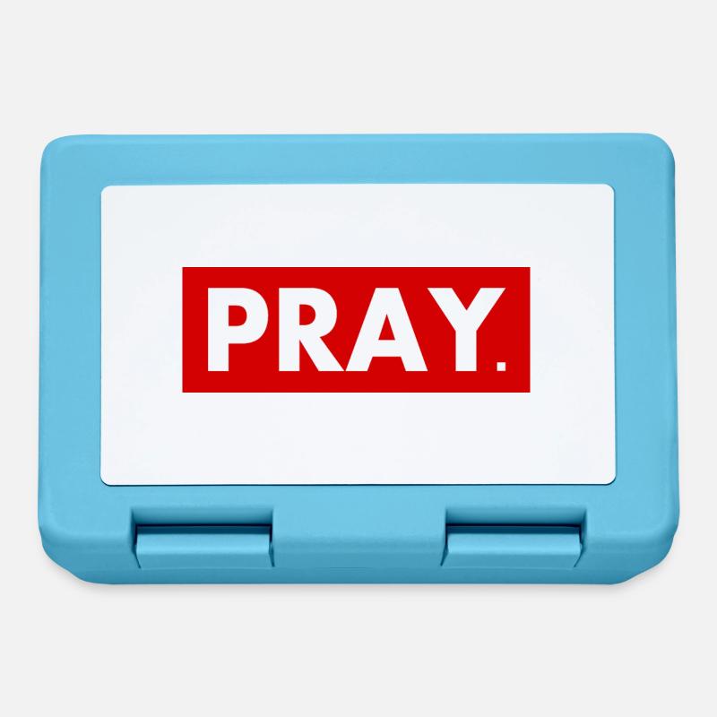 Pray - Brotdose - Saphirblau