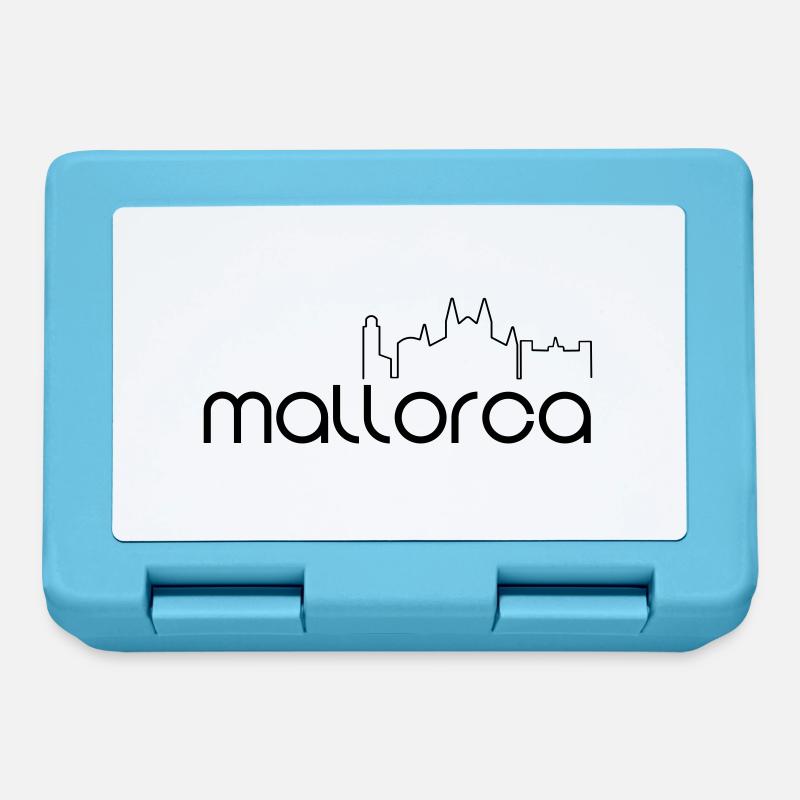 Mallorca - Brotdose - Saphirblau