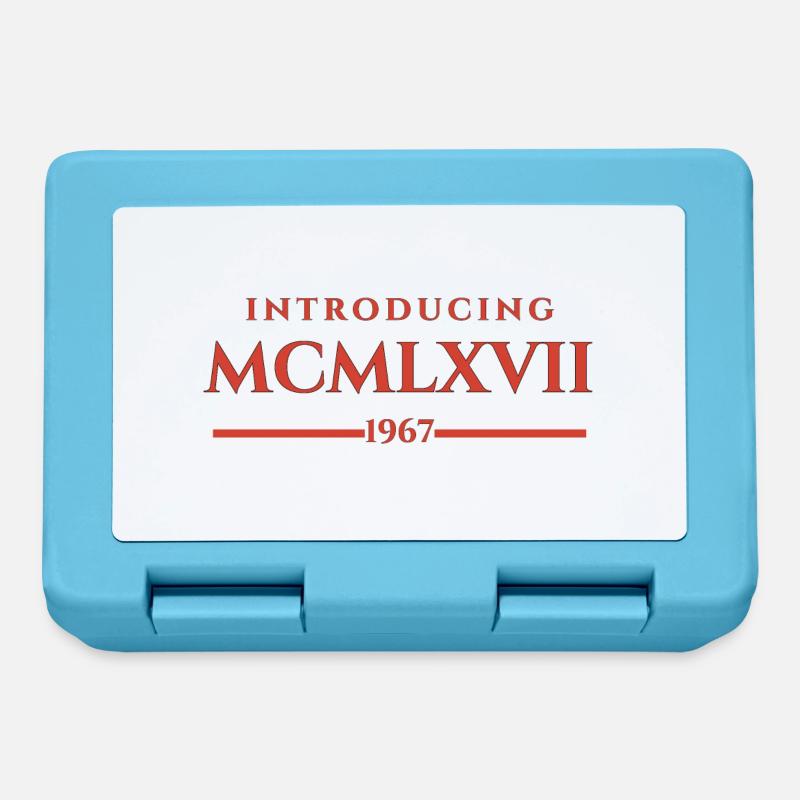 Introducing MCMLXVII 1967 - Lunchbox - sapphire blue