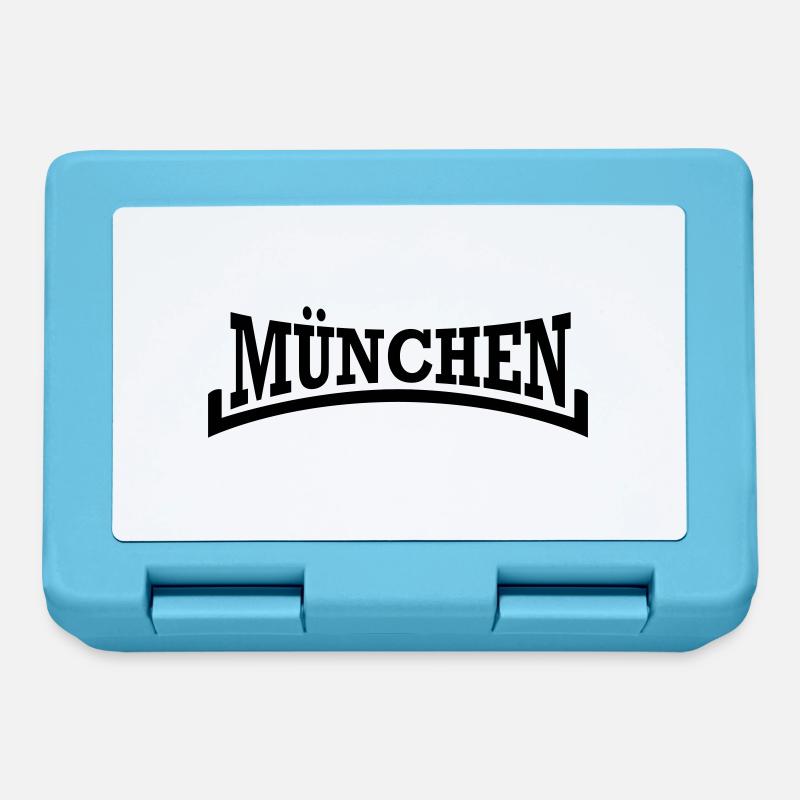 Munich style - Boîte à goûter - bleu saphir