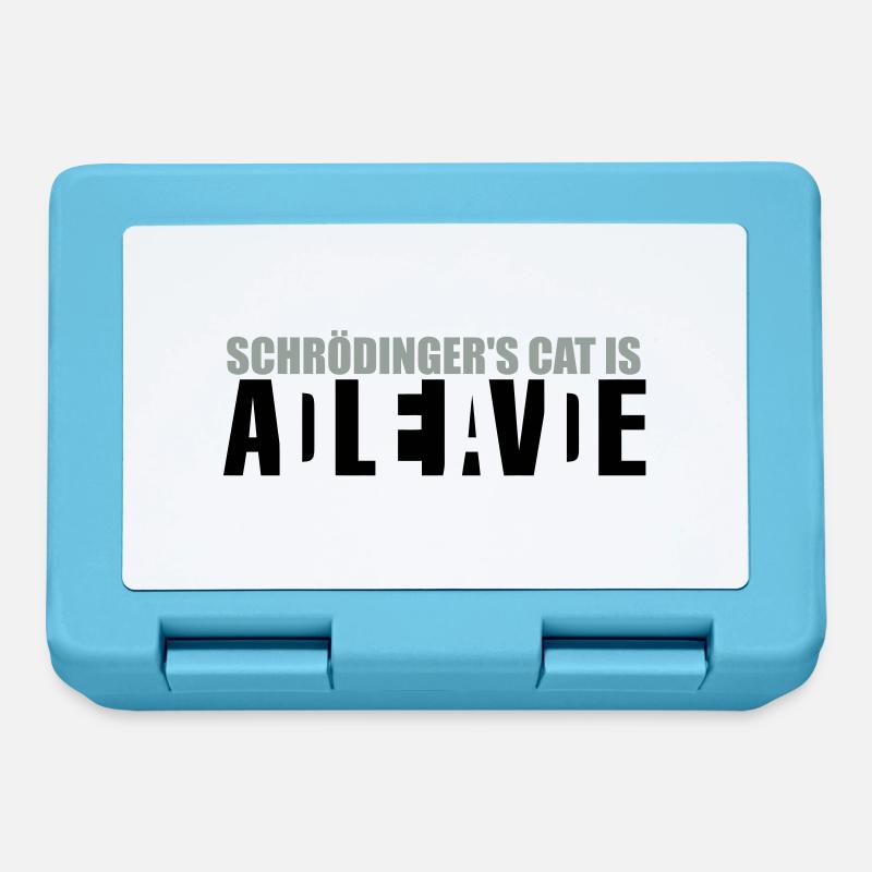 Schrödinger's cat - Boîte à goûter - bleu saphir