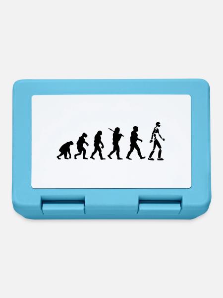 Robot Evolution - Lunchbox - sapphire blue