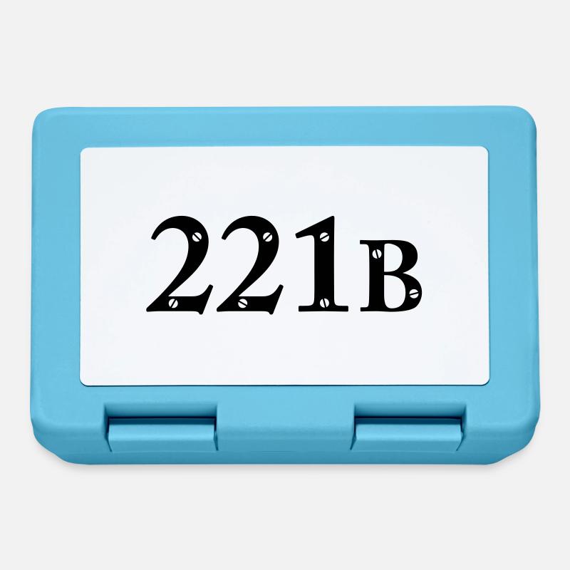 Sherlock Holmes - 221B - Brotdose - Saphirblau