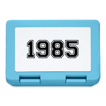 1985 - Brotdose - Saphirblau - Vorne