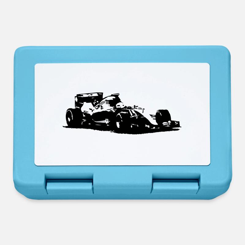 Formula One - Racecar - Boîte à goûter - bleu saphir
