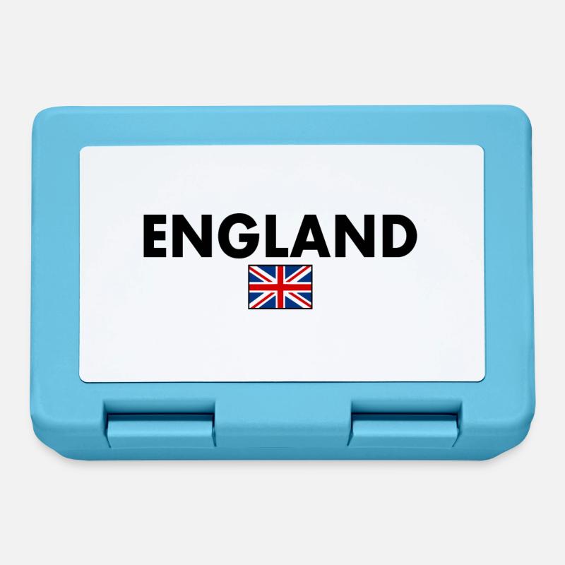 England - Brotdose - Saphirblau