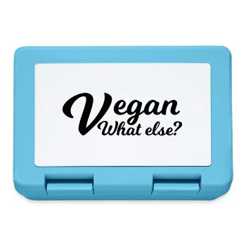 Vegan Veggie - Lunchbox - sapphire blue - Front