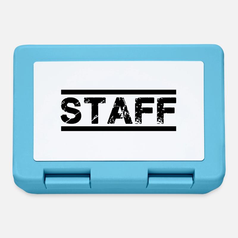 staff - Brotdose - Saphirblau