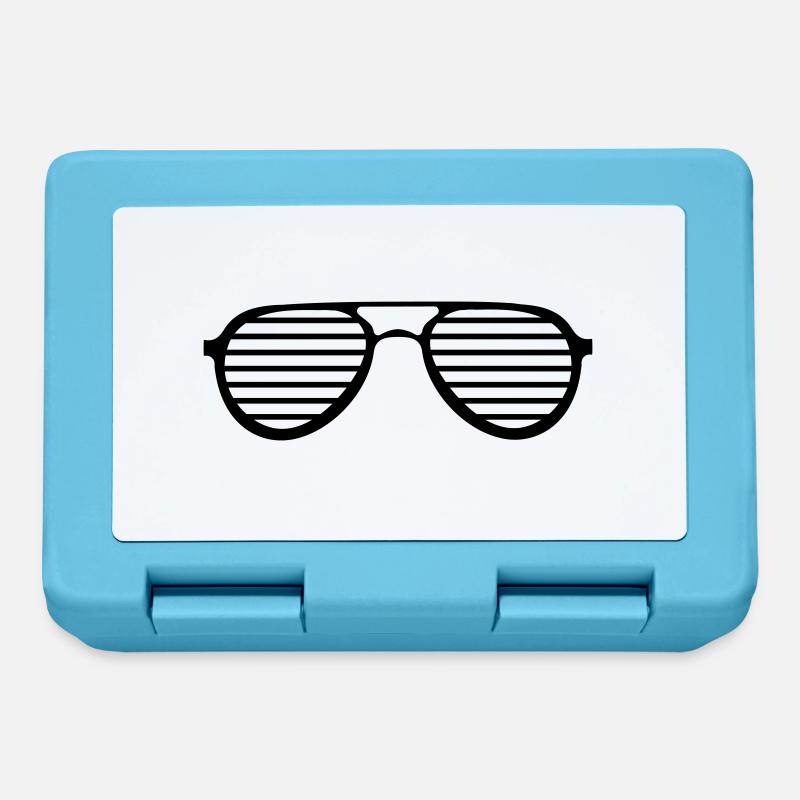lunettes de soleil - Boîte à goûter - bleu saphir