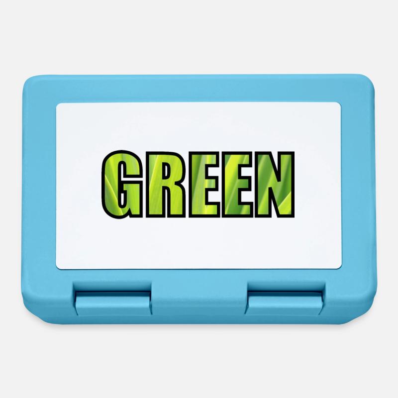 GREEN - Lunchbox - sapphire blue