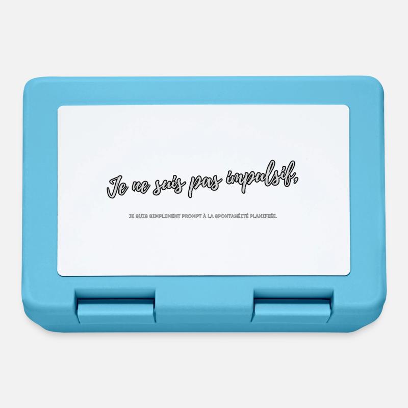 Impulsive - Lunchbox - sapphire blue