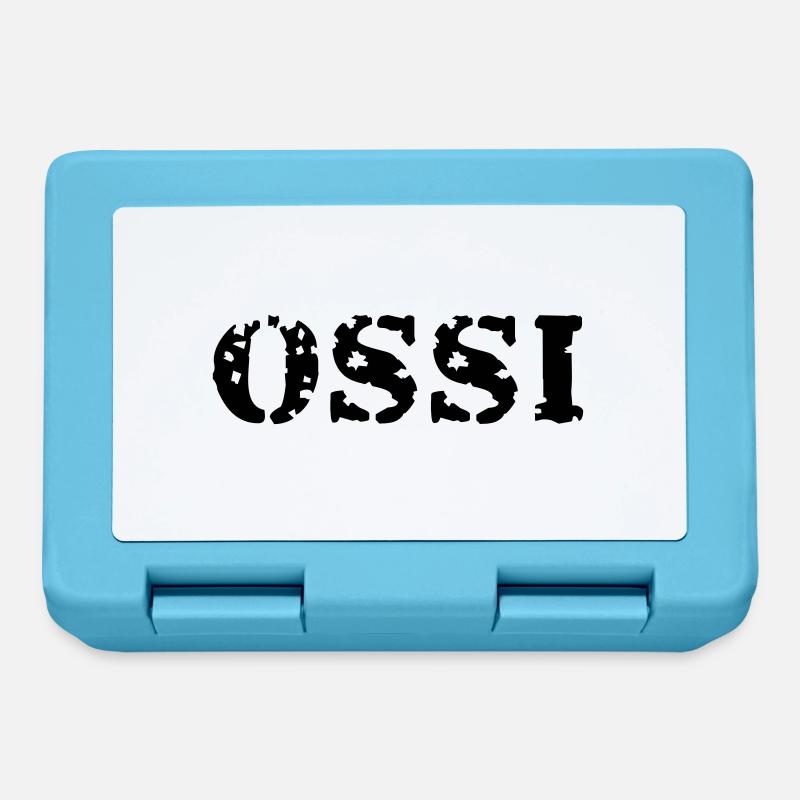 Ossi - Brotdose - Saphirblau