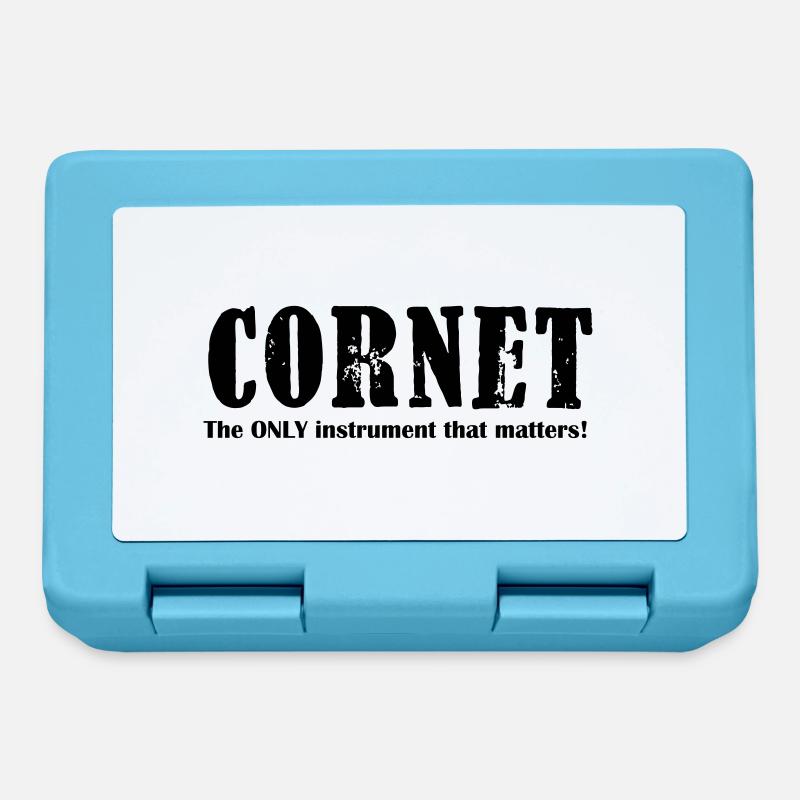 Cornet, The ONLY instrume - Brotdose - Saphirblau